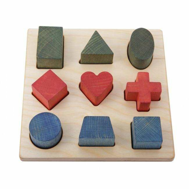 Shape Matching Puzzle Wooden Toys