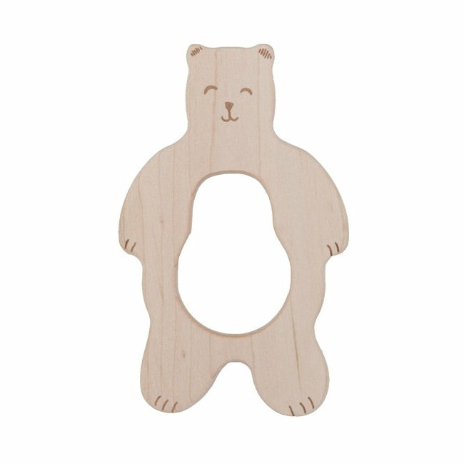 Smiley Bear Teether ( Made In Poland) Baby & Toddler