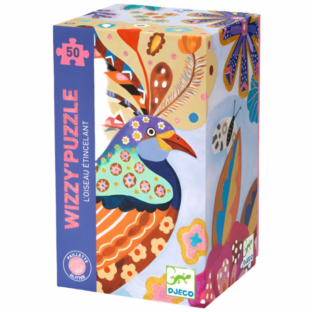 Sparkling Bird 50-Pc Wizzy Puzzle Jigsaw Puzzles