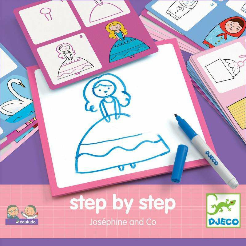 Step By Step Drawing Kit Arts & Crafts