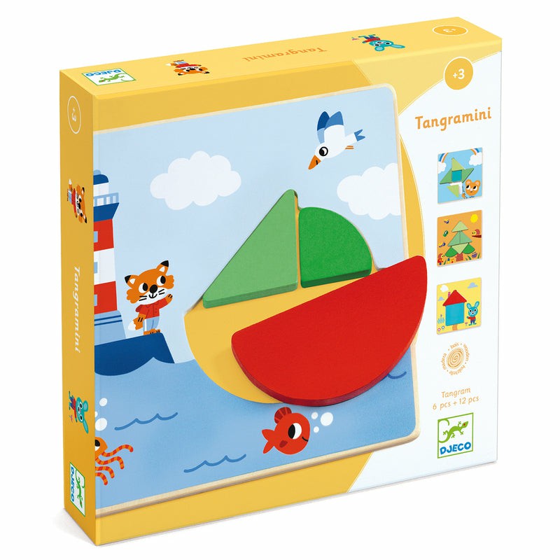 Tangramini Wood Puzzle Game Developmental