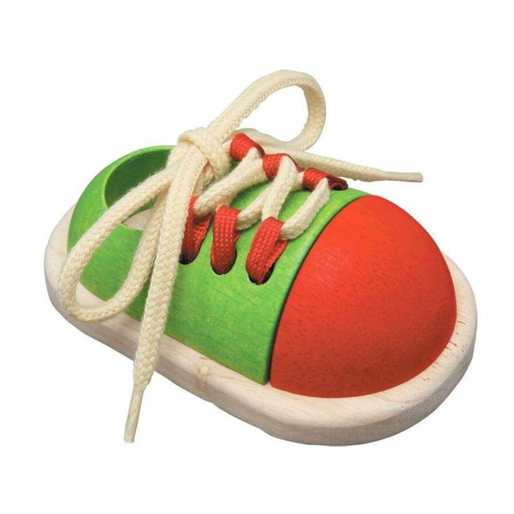 Tie Up Shoe Plantoy Wooden Toys