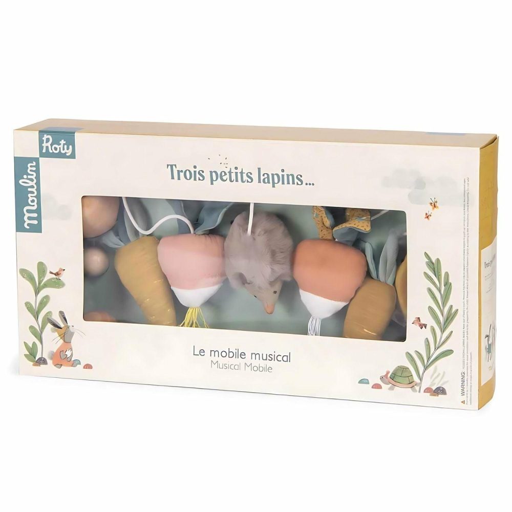 Trois Petits Lapins Musical Mobile Baby & Toddler