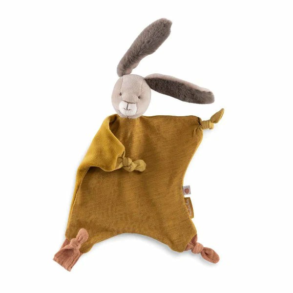 Trois Petits Lapins Ochre Rabbit Comforter Baby & Toddler