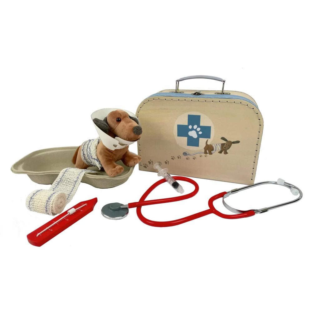 Veterinary Case (With Real Stethoscope) Pretend + Role Play