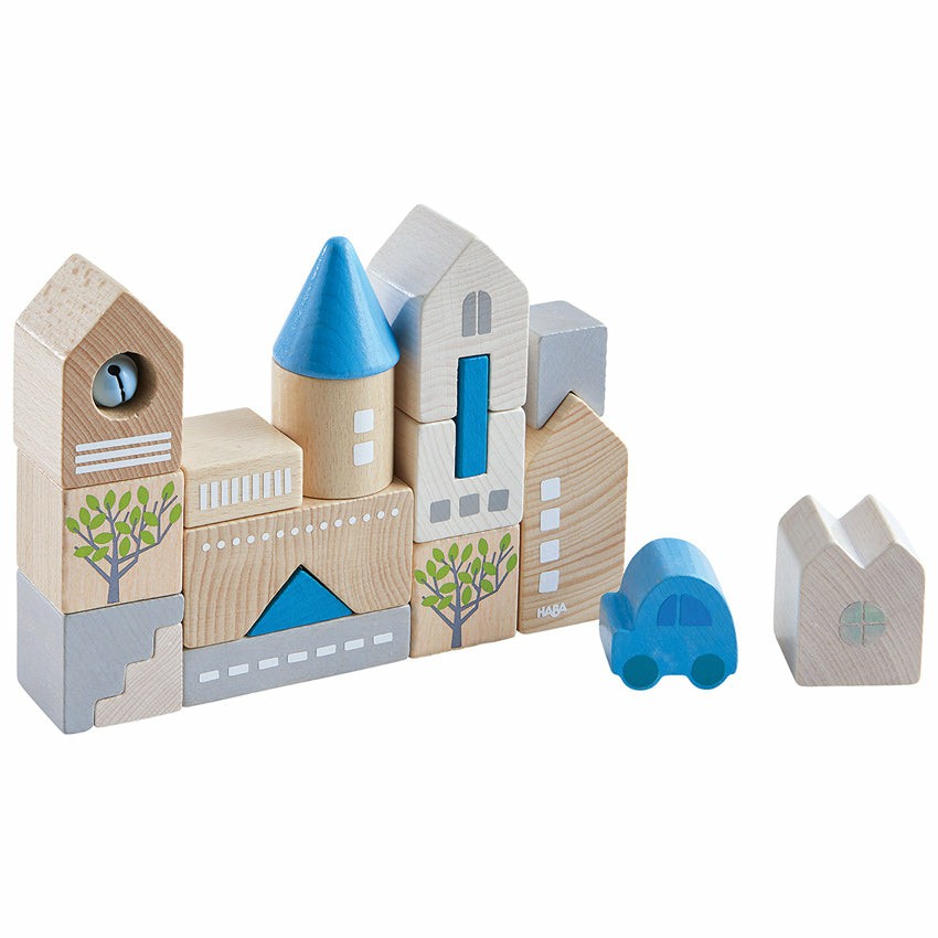 Village Building Blocks Blocks & Construction