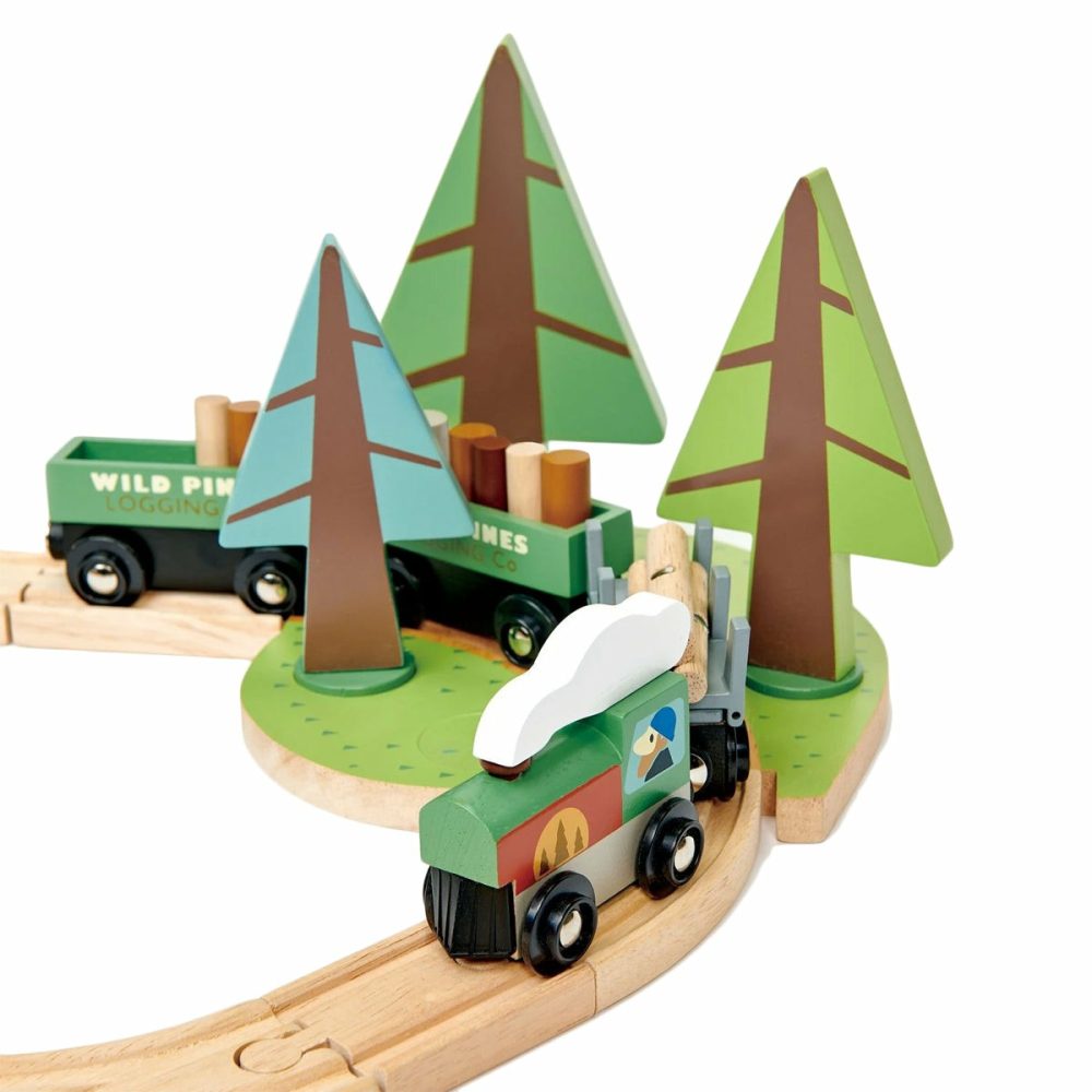 Wild Pines Large Train Set Pretend Play