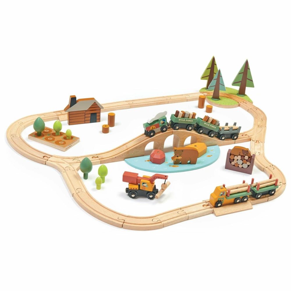 Wild Pines Large Train Set Pretend Play