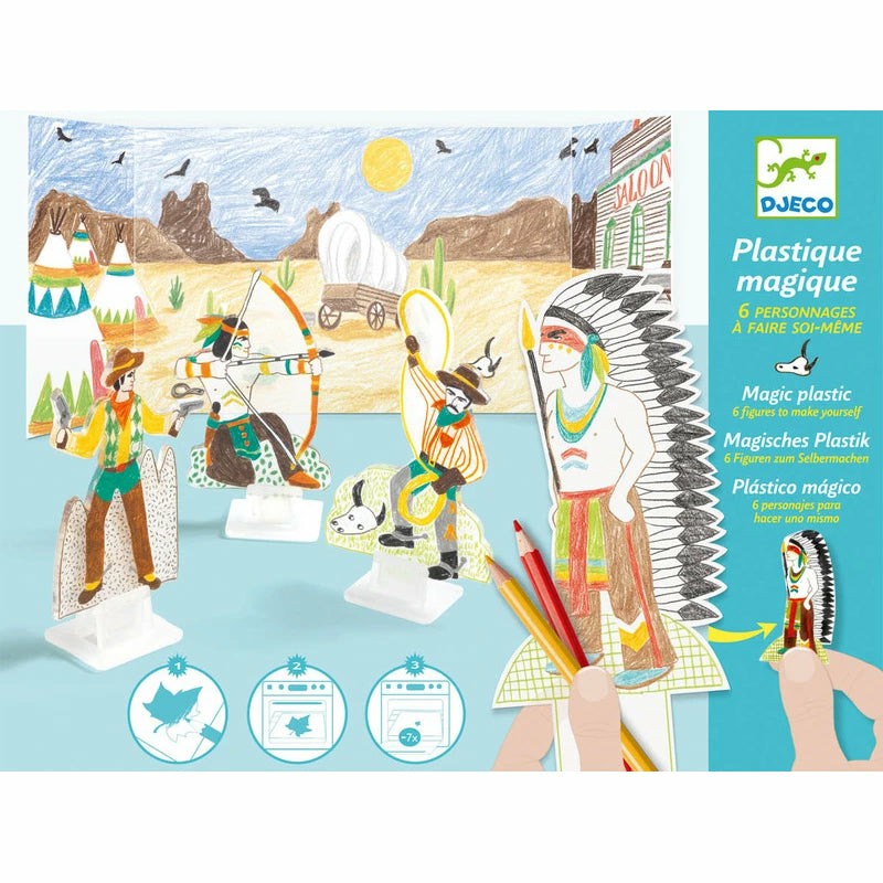 Wild West Magic Plastic Art & Craft Kits