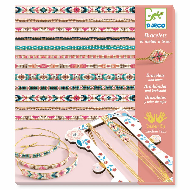 Friendship Bracelets Loom Kit By Djeco Art & Craft Kits