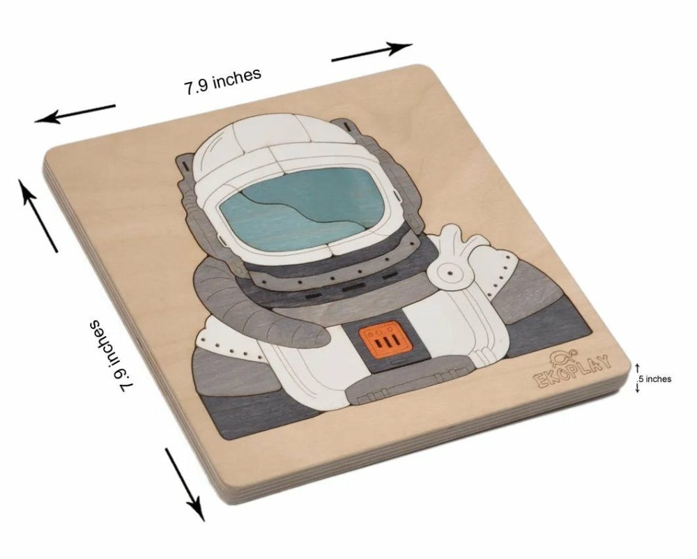 Man On The Moon Layer Puzzle Wooden Puzzles