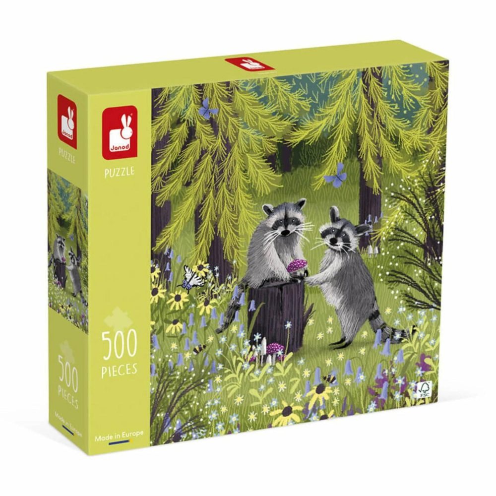 Puzzle Raccoon Bandits – 500 Piece Jigsaw Puzzles