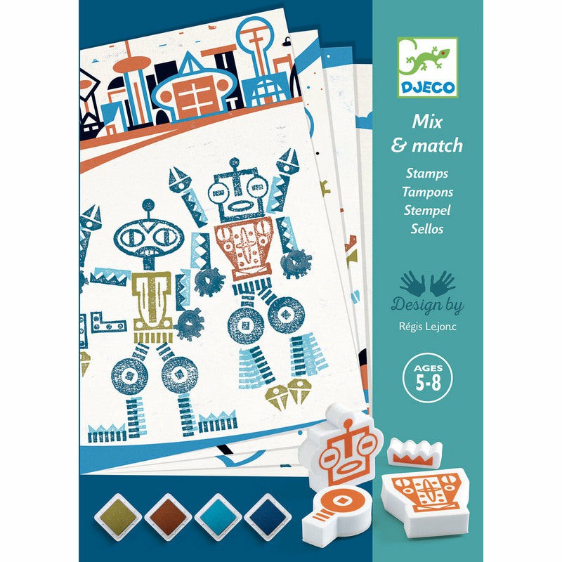 Robots Stamp Activity Set Arts & Crafts