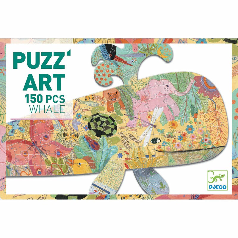 Whale Art Puzzle – 150 Piece Jigsaw Puzzles