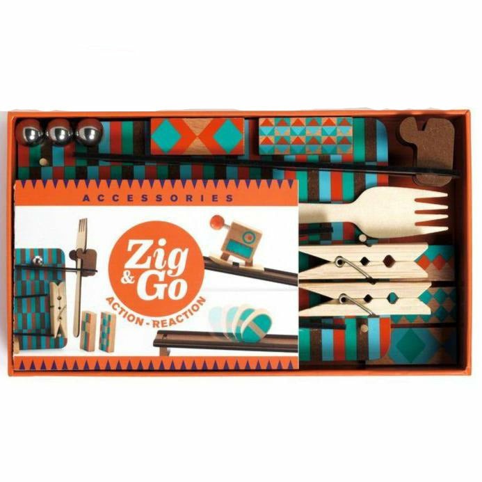 Zig & Go Fork Action And Reaction Set Blocks & Construction