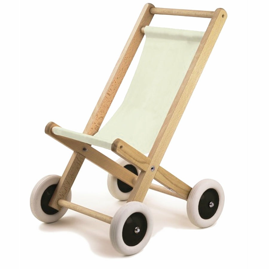 Wooden Stroller Doll Prams & Beds